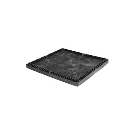 Akro-Mils Buckhorn TS4845030010000 Folding Bulk Shipping Container Lid - 48"L x 45"W Black TS4845030010000